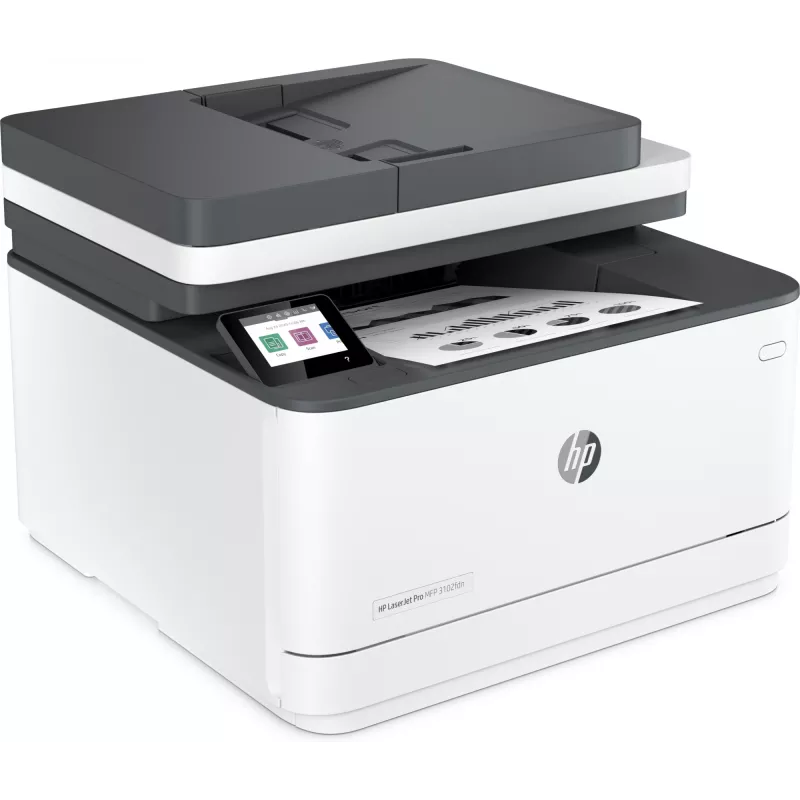 HP LaserJet Pro MFP 3102fdn printer, laser, monochroom, 1200 x 1200 DPI, A4, direct printen, wit