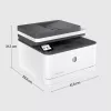 HP LaserJet Pro MFP 3102fdn printer, laser, monochroom, 1200 x 1200 DPI, A4, direct printen, wit