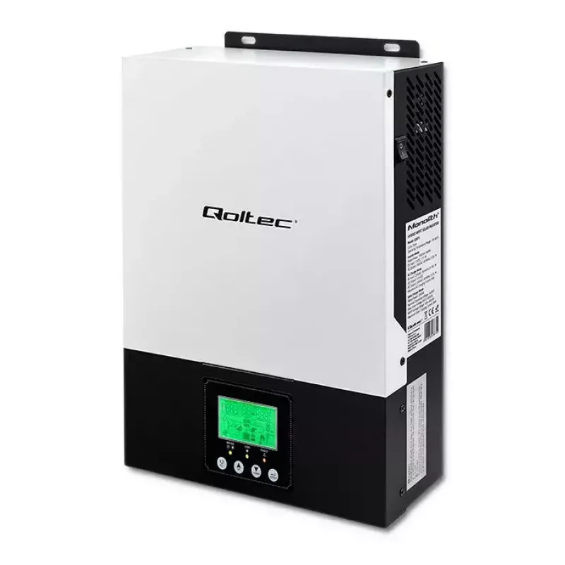Hybride off-grid zonne-omvormer QOLTEC 3KVA 2,4kW 80A