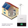 Hybride off-grid zonne-omvormer QOLTEC 3KVA 2,4kW 80A