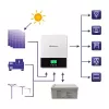 Hybride off-grid zonne-omvormer QOLTEC 3KVA 2,4kW 80A