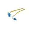 DIGITUS glasvezel-patchkabel, LC naar SC OS2, singlemode 9/125 µm, duplex, lengte 1 m
