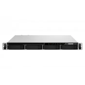 QNAP TS-h987XU-RP NAS rack (1U) Intel Xeon E E-2334 16 GB DDR4 QuTS hero Black, zilver