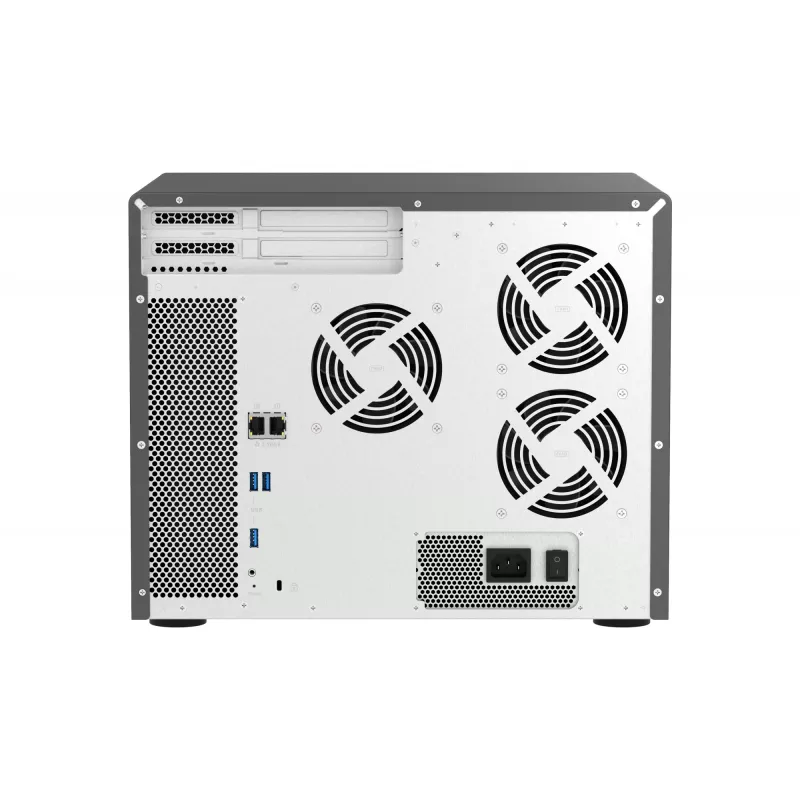 QNAP TS-1655 NAS tower Intel Atom® C5125 8 GB DDR4 0 TB QNAP Turbo System zwart