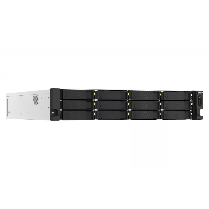 QNAP TS-H1887XU-RP NAS rack (2U) Intel Xeon E E-2336 32 GB DDR4 0 TB QuTS hero Black, wit