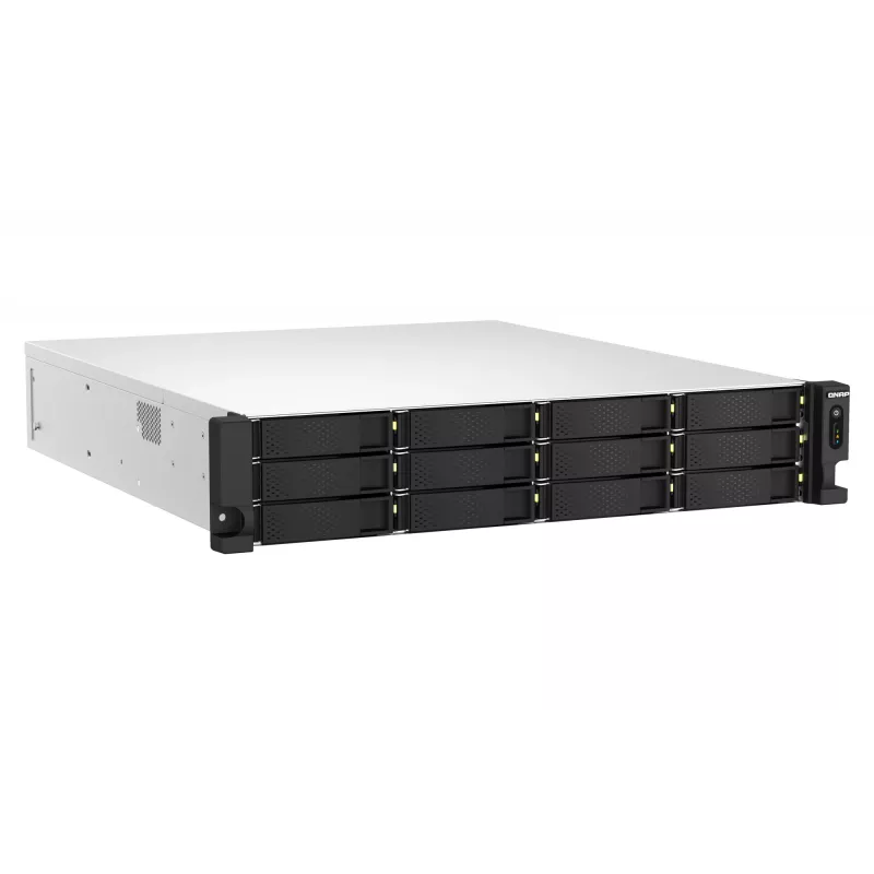 QNAP TS-H1887XU-RP NAS rack (2U) Intel Xeon E E-2336 32 GB DDR4 0 TB QuTS hero Black, wit