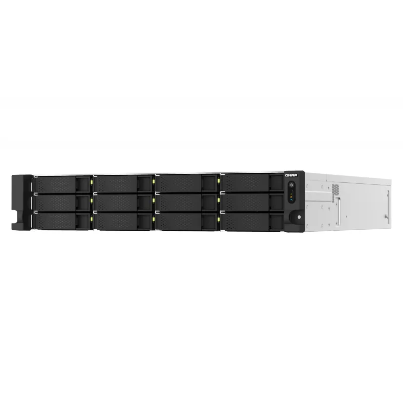 QNAP TS-H1887XU-RP NAS rack (2U) Intel Xeon E E-2336 32 GB DDR4 0 TB QuTS hero Black, wit