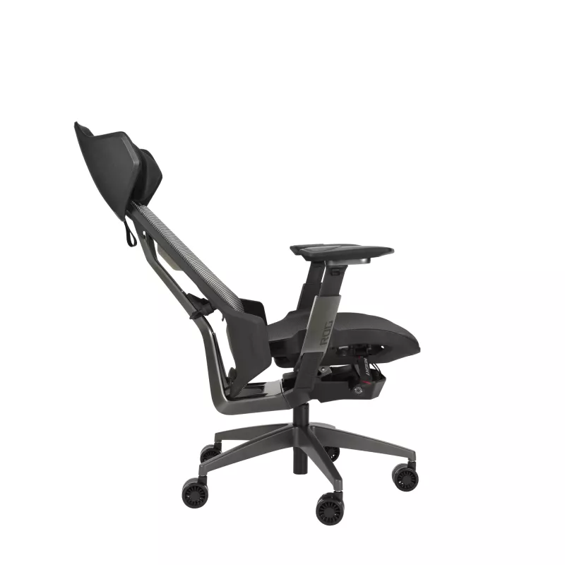 Mesh-zitting ASUS ROG Destrier Ergo mesh rugleuning zwart 720mm 840mm 134cm