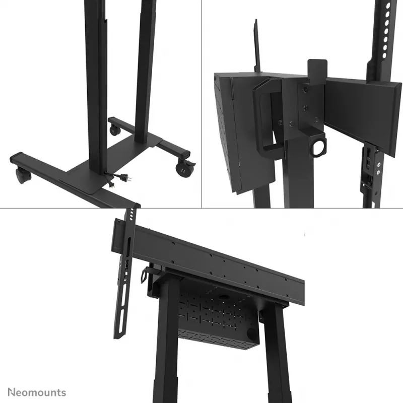 Neomounts FL55-875BL1 tv-wagen 55-100 inch - gemotoriseerd - TÜV
