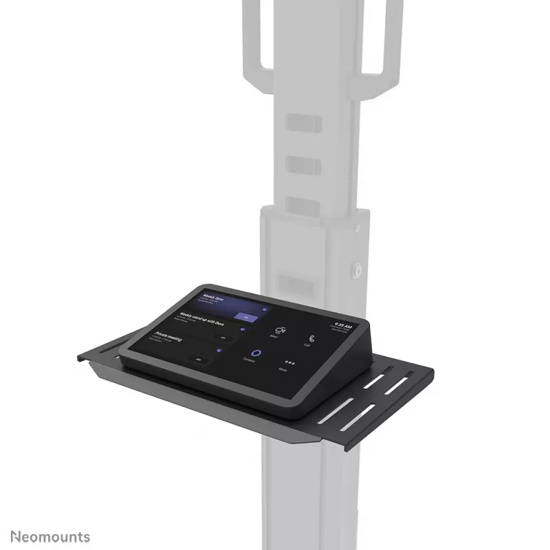 Neomounts Select AFLS-825BL1 video- en multimediakit (cameraplank, AV-plank, Logitech Rally Bar (Mini)-adapter) voor FL50S-825BL1, max. 9 kg, staal, zwart