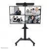 Neomounts Select AFLS-825BL1 video- en multimediakit (cameraplank, AV-plank, Logitech Rally Bar (Mini)-adapter) voor FL50S-825BL1, max. 9 kg, staal, zwart