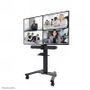 Neomounts Select AFLS-825BL1 video- en multimediakit (cameraplank, AV-plank, Logitech Rally Bar (Mini)-adapter) voor FL50S-825BL1, max. 9 kg, staal, zwart