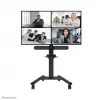 Neomounts Select AFLS-825BL1 video- en multimediakit (cameraplank, AV-plank, Logitech Rally Bar (Mini)-adapter) voor FL50S-825BL1, max. 9 kg, staal, zwart
