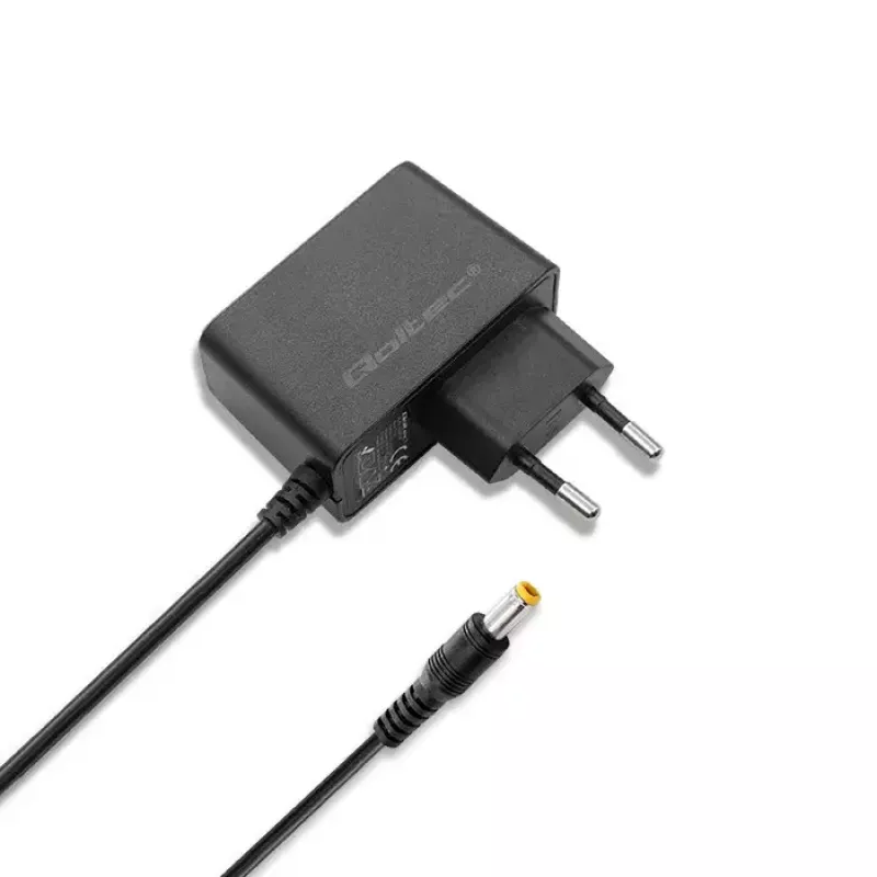 Qoltec 51021 stekkervoeding 5 W, 5 V, 1 A, 5,5x2,5 mm
