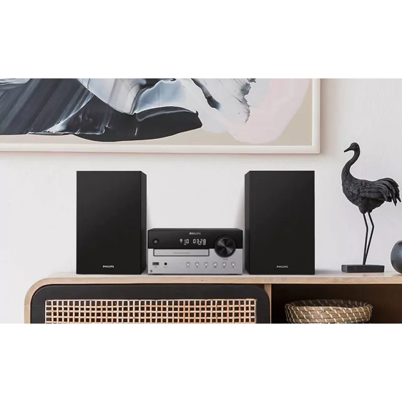 Philips TAM4205 micro-hifi-systeem 60 W zwart, zilver