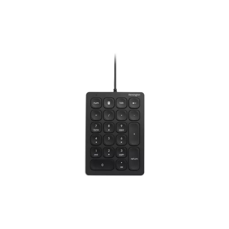 Kensington bedraad numeriek toetsenblok, USB, 21, laptop/PC, zwart