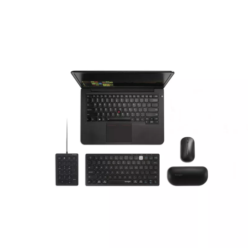 Kensington bedraad numeriek toetsenblok, USB, 21, laptop/PC, zwart