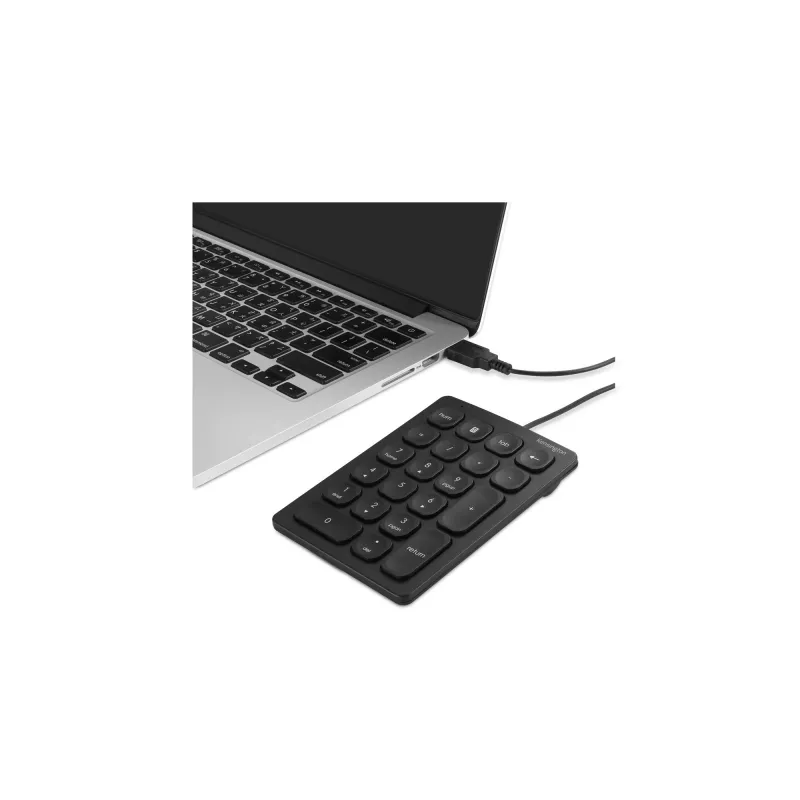 Kensington bedraad numeriek toetsenblok, USB, 21, laptop/PC, zwart