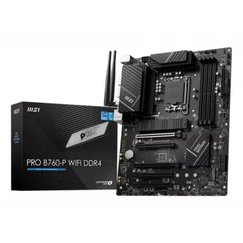 MSI PRO B760-P WIFI DDR4 moederbord LGA 1700 ATX