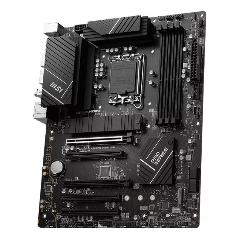 MSI PRO B760-P WIFI DDR4 moederbord LGA 1700 ATX