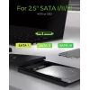 ICY BOX IB-200T-C3 SSD-behuizing zwart 2,5 inch