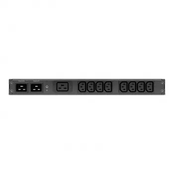APC Automatic Transfer Switch AP4423A - (8x) C13 + (1x) C19, 3680W, rackmonteerbaar, 1U