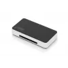 DIGITUS USB 3.0 kaartlezer, ondersteunt MS/SD/SDHC/MiniSD/M2/CF/MD/SDXC-kaarten, 1M USB-A aansluitkabel