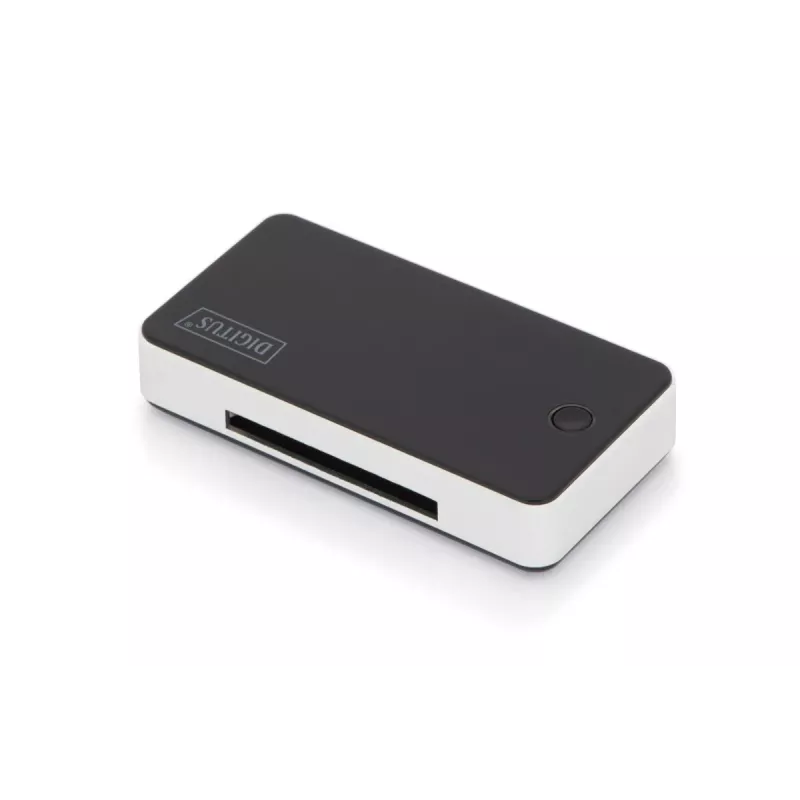 DIGITUS USB 3.0 kaartlezer, ondersteunt MS/SD/SDHC/MiniSD/M2/CF/MD/SDXC-kaarten, 1M USB-A aansluitkabel