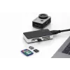 DIGITUS USB 3.0 kaartlezer, ondersteunt MS/SD/SDHC/MiniSD/M2/CF/MD/SDXC-kaarten, 1M USB-A aansluitkabel
