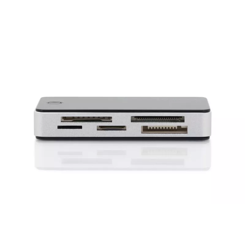 DIGITUS USB 3.0 kaartlezer, ondersteunt MS/SD/SDHC/MiniSD/M2/CF/MD/SDXC-kaarten, 1M USB-A aansluitkabel