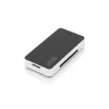 DIGITUS USB 3.0 kaartlezer, ondersteunt MS/SD/SDHC/MiniSD/M2/CF/MD/SDXC-kaarten, 1M USB-A aansluitkabel