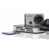 DIGITUS USB 3.0 kaartlezer, ondersteunt MS/SD/SDHC/MiniSD/M2/CF/MD/SDXC-kaarten, 1M USB-A aansluitkabel