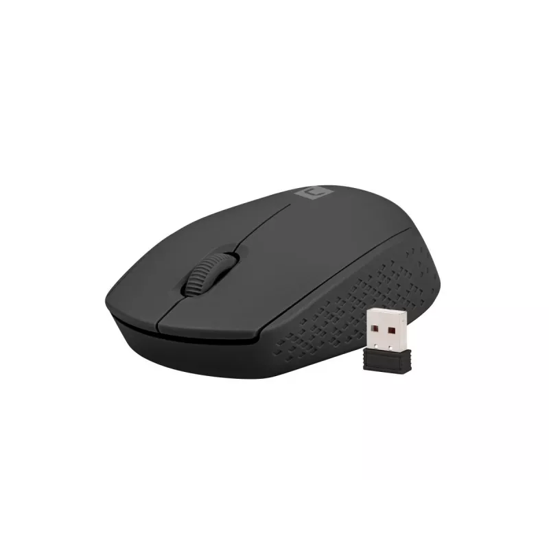 Draadloze optische muis NATEC NMY-2000, RF 2,4 GHz, 1600 DPI, 3 toetsen, AA-batterij