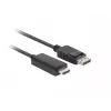 LANBERG kabeladapter DisplayPort HDMI zwart