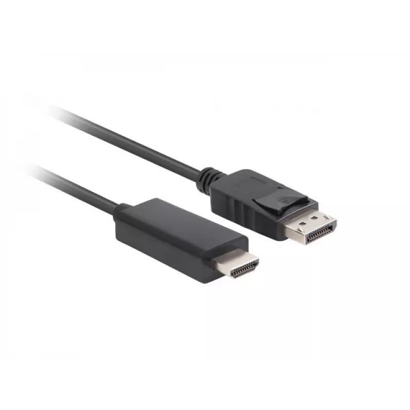 LANBERG kabeladapter DisplayPort HDMI zwart