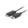 LANBERG DisplayPort(m) V1.1 -> HDMI(m) kabel 1,8 m zwart