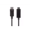 LANBERG DisplayPort(m) V1.1 -> HDMI(m) kabel 1,8 m zwart