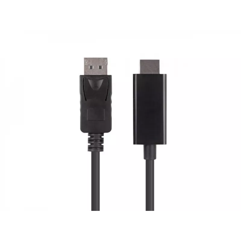 LANBERG DisplayPort(m) V1.1 -> HDMI(m) kabel 1,8 m zwart