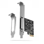 Axagon PCEA-P1N PCIe - 1x parallelle poort adapter met SP & LP, PCIe, parallel, female, full-height / low-profile, PCIe 2.0, China