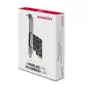 Axagon PCEA-P1N PCIe - 1x parallelle poort adapter met SP & LP, PCIe, parallel, female, full-height / low-profile, PCIe 2.0, China