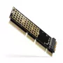 Axagon PCEM2-1U PCIe x16/x8/x4 - M.2 NVMe M-Key-slot adapter 1U