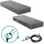 i-tec USB 3.0 / USB-C / Thunderbolt, 3x 4K dockingstation Gen 2 + Power Delivery 100W