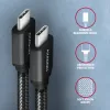 USB-kabel Axagon BUCM3-CM15AB 1,5 m USB 3.2 Gen 1 zwart