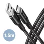 USB-kabel Axagon BUCM-AM15AB USB 2.0 1,5 m USB A USB C zwart