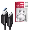 Axagon BUMM3-AM10AB SPEED Micro-B USB <> USB-A 3.2 Gen 1 kabel 1 m