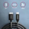 USB-kabel Axagon BUMM3-CM10AB Micro-USB B naar USB C 1m zwart