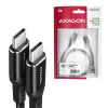 USB-kabel Axagon BUCM-CM30AB USB 2.0 3 m USB C zwart
