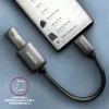 Axagon RUCM-AFAC Kabeladapter USB-C (M) -> USB-A (V), 20cm, USB 3.2 Gen 1, 3A, ALU