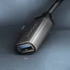 Axagon RUCM-AFAC Kabeladapter USB-C (M) -> USB-A (V), 20cm, USB 3.2 Gen 1, 3A, ALU