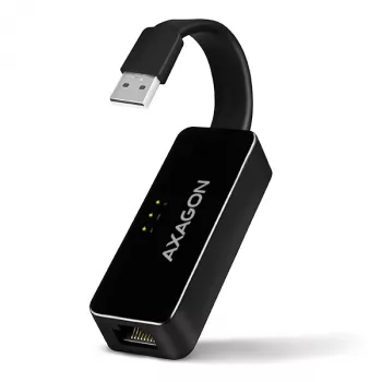 AXAGON ADE-XR USB 2.0 Type-A Fast Ethernet 10/100 Adapter, zwart, 0,023 kg